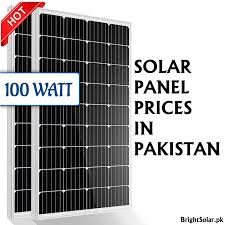 Running of 100w solar panel