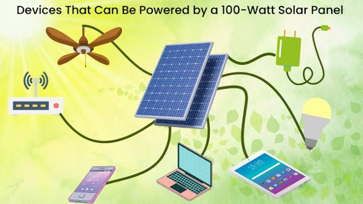 Different devices for 100 Watt solar panels 